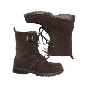 Polo Ralph Lauren Boys Boots Size 5 Brown